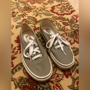 Gray VANS sneaker size 7 NWOT